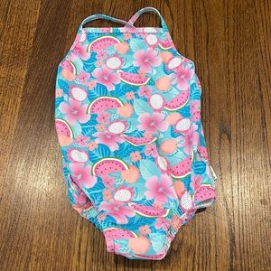 Green Sprouts Girls swimsuit w diaper